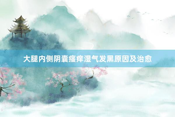 大腿内侧阴囊瘙痒湿气发黑原因及治愈